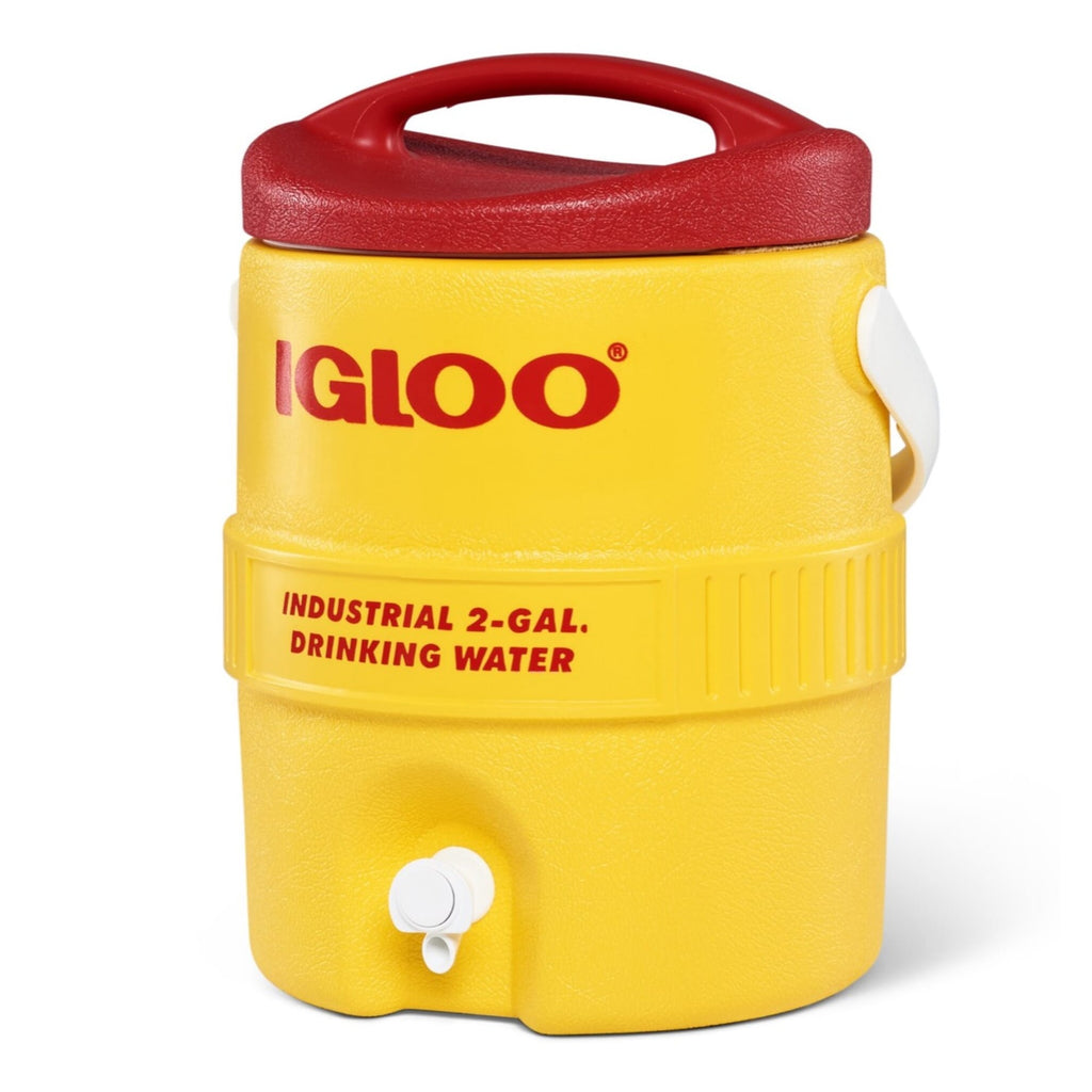 Igloo 400 Series 2 Gallon Water Cooler Jug - Yellow/White/Red