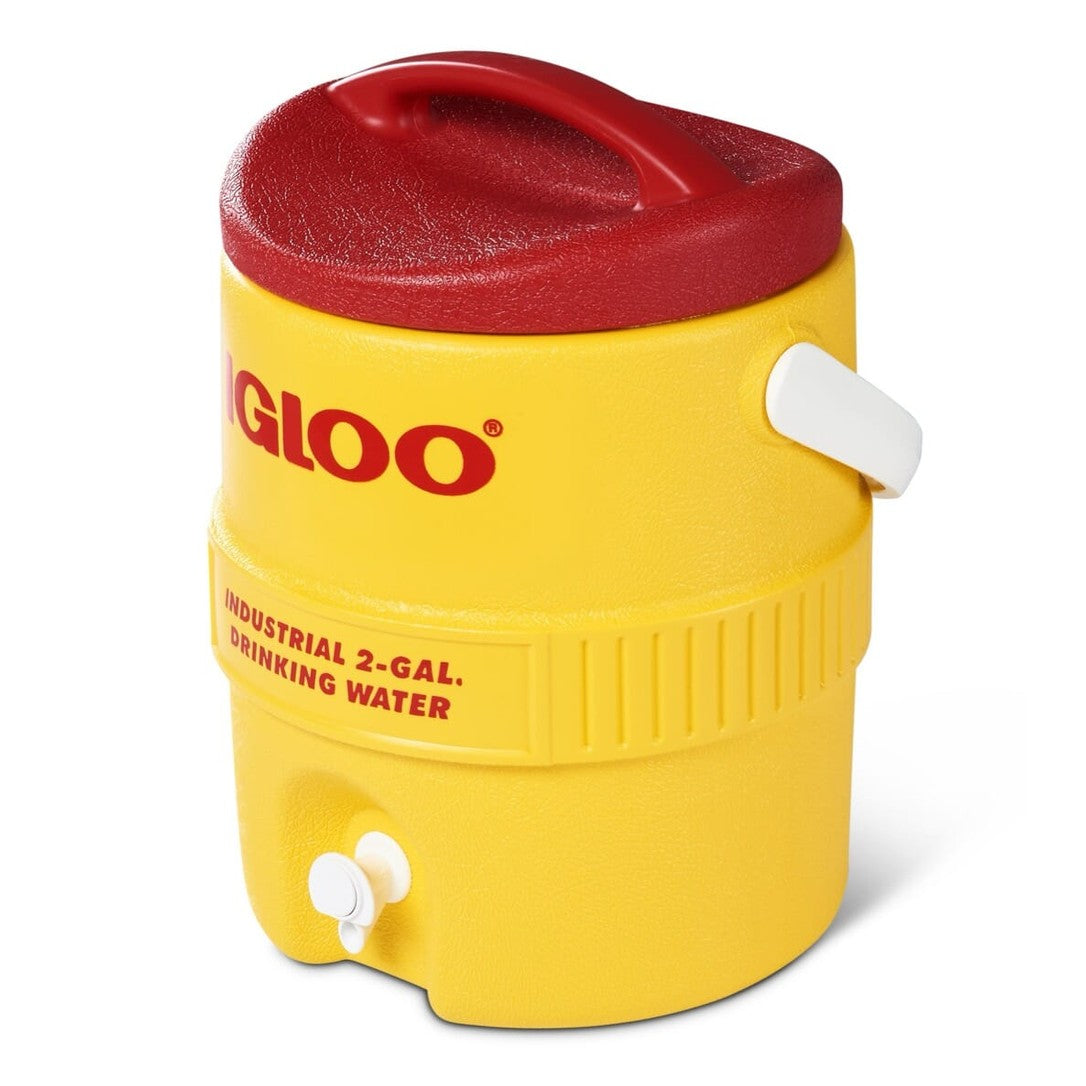 Igloo 400 Series 2 Gallon Water Cooler Jug - Yellow/White/Red
