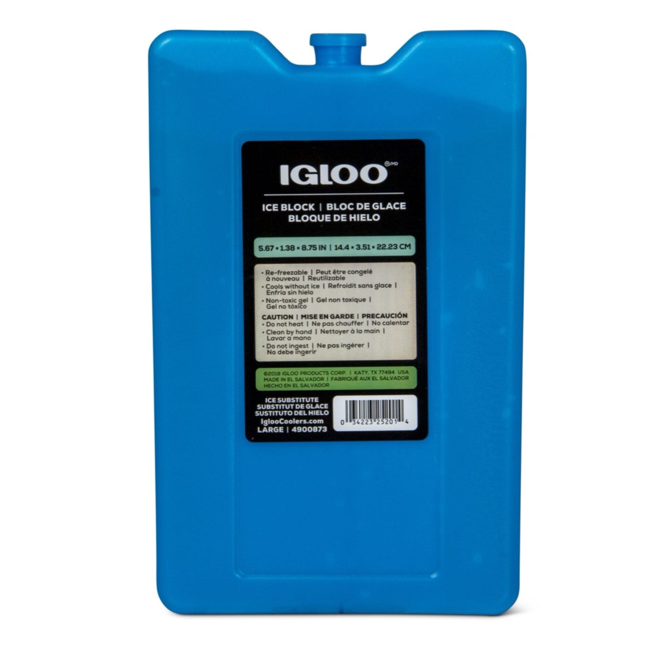 Igloo-maxcold Ice Large Freeze Block - Blue