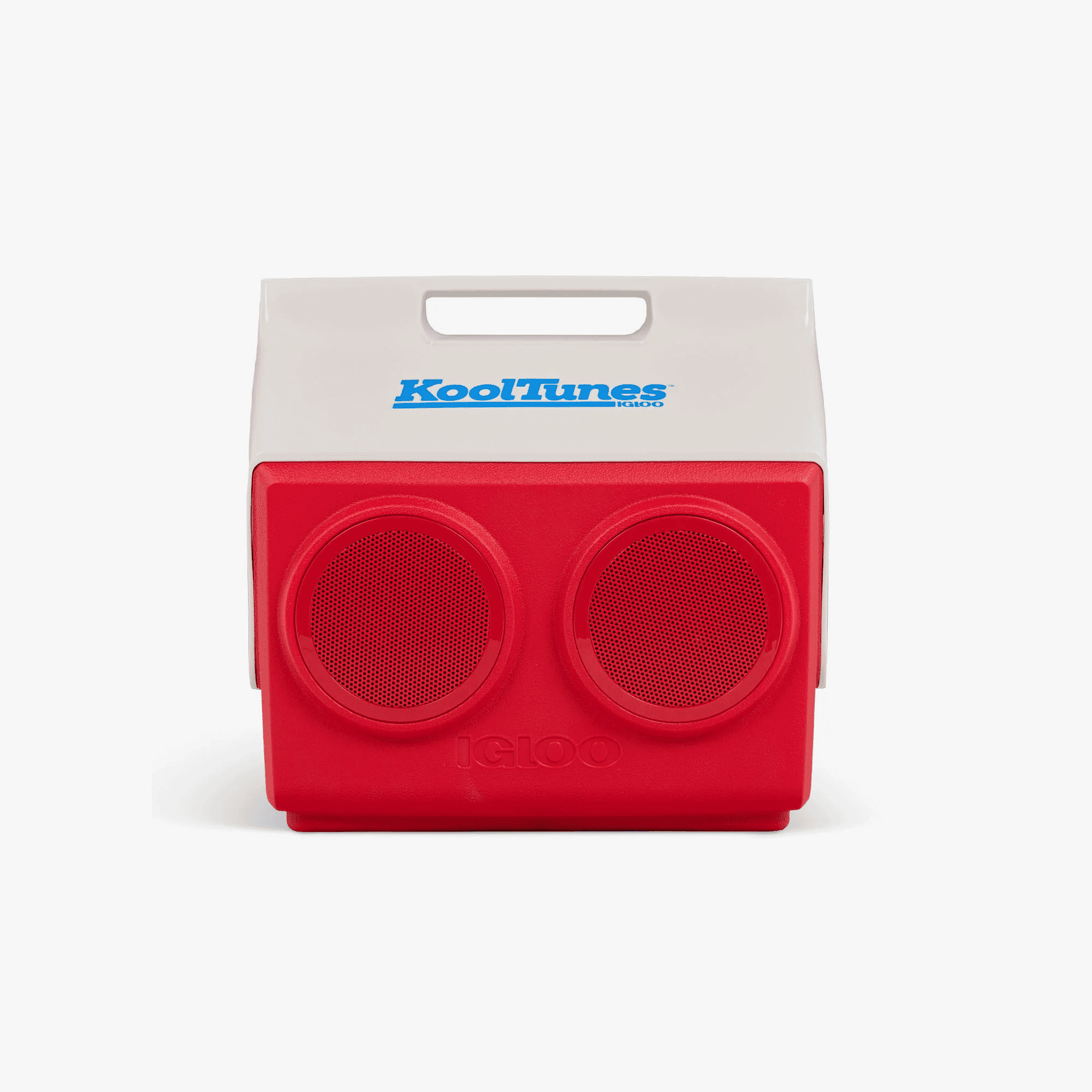 Igloo Playmate Classic Kool Tunes Hard Cooler - Red Star/White