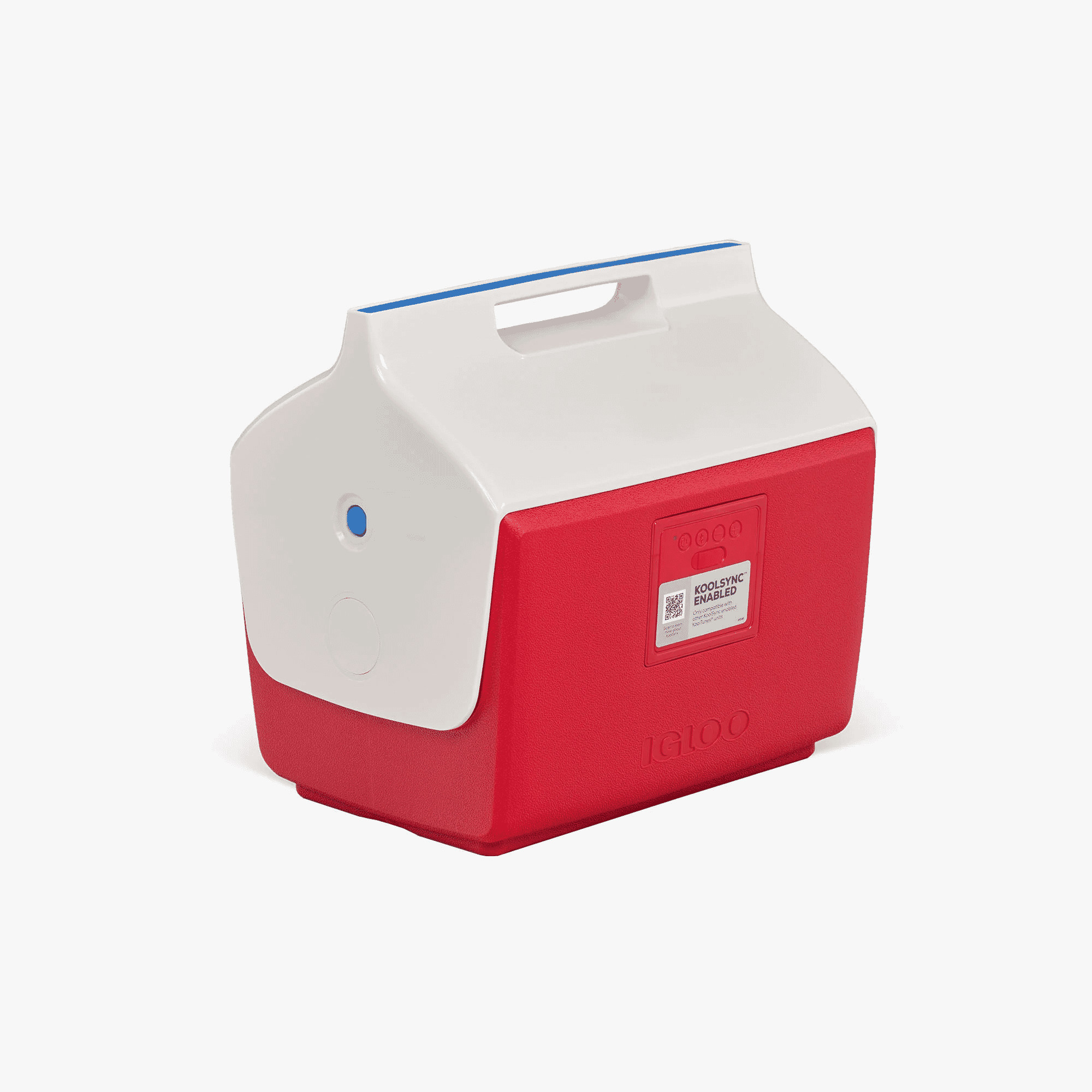 Igloo Playmate Classic Kool Tunes Hard Cooler - Red Star/White