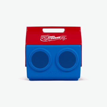 Igloo Playmate Classic Kool Tunes Hard Cooler - Sneaky Blue/Red Star