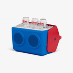 Igloo Playmate Classic Kool Tunes Hard Cooler - Sneaky Blue/Red Star