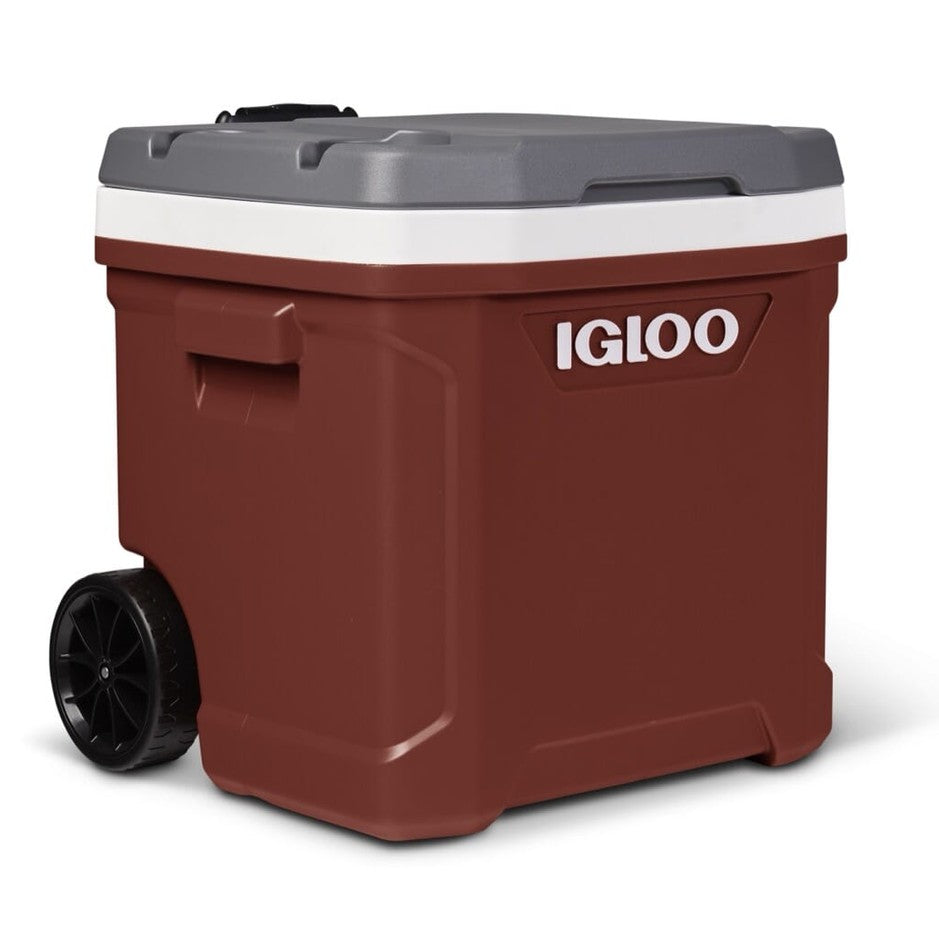 Igloo-latitude 60 Roller Cooler - Industrial Red /meteorite