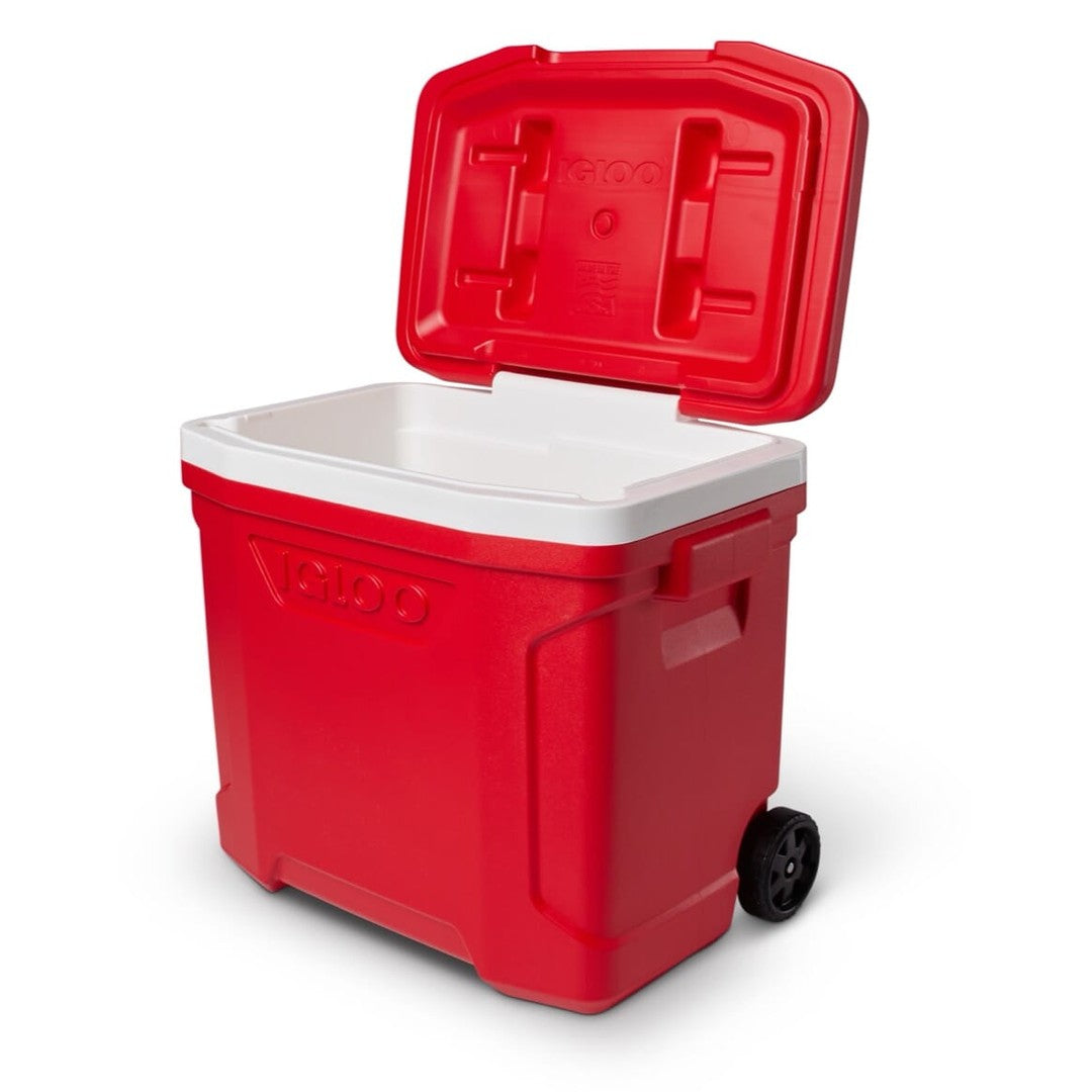 Igloo Profile II 28Qt Roller Cooler - Red Star