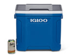 Igloo Latitude 30 Roller Cooler - Indigo Blue / Meteorite