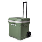 Igloo EcoCool Latitude 60Qt Roller Cooler - Vintage Green