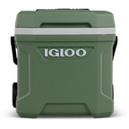 Igloo EcoCool Latitude 16Qt Roller Cooler - Vintage Green