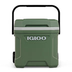Igloo EcoCool Latitude 16Qt Roller Cooler - Vintage Green
