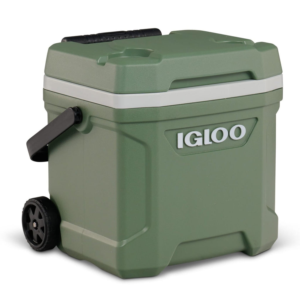 Igloo EcoCool Latitude 16Qt Roller Cooler - Vintage Green