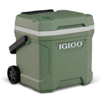 Igloo EcoCool Latitude 16Qt Roller Cooler - Vintage Green