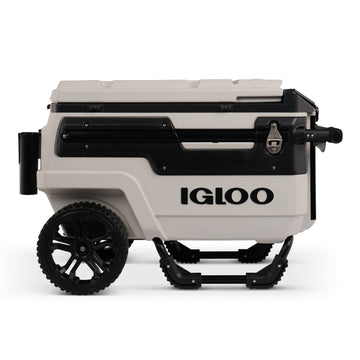 Igloo Trailmate Journey Roller Cooler - Bone/Black