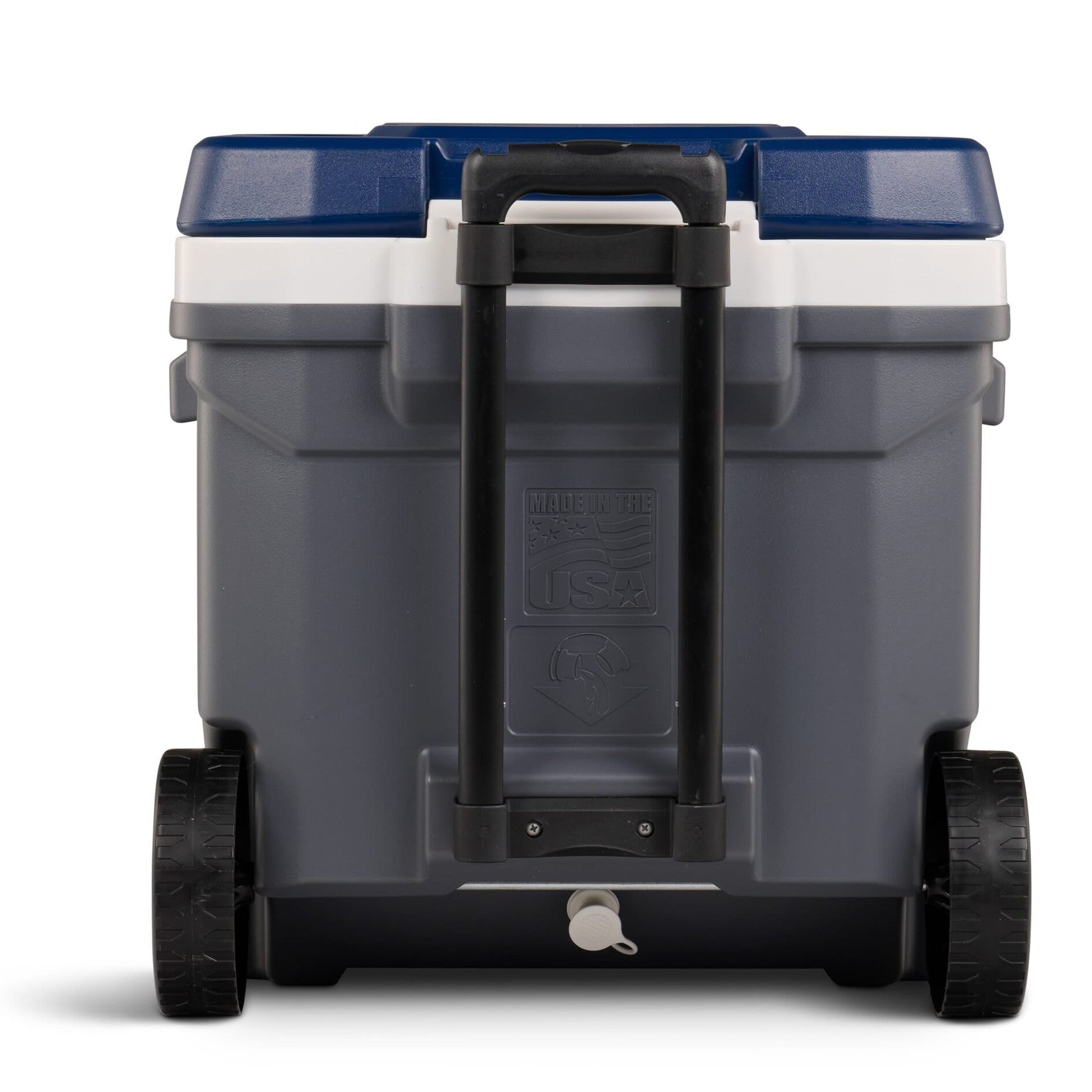 Igloo MaxCold Latitude 62Qt Roller Cooler - Carbonite