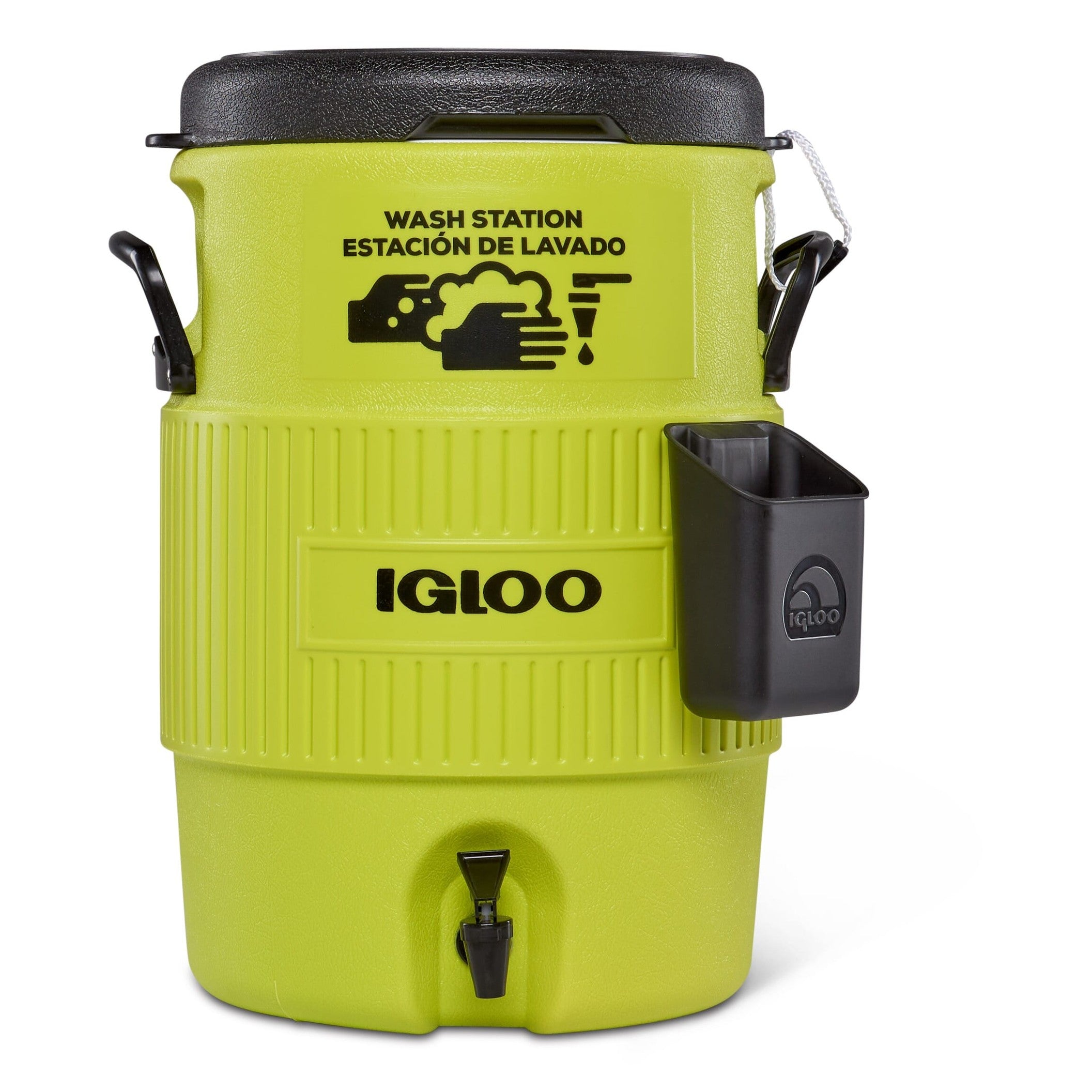 Igloo 5 Gallon Seat Top Wash Station - Green