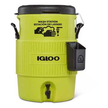 Igloo 5 Gallon Seat Top Wash Station - Green