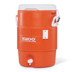 Igloo 5 Gallon Seat Top Water Cooler - Orange