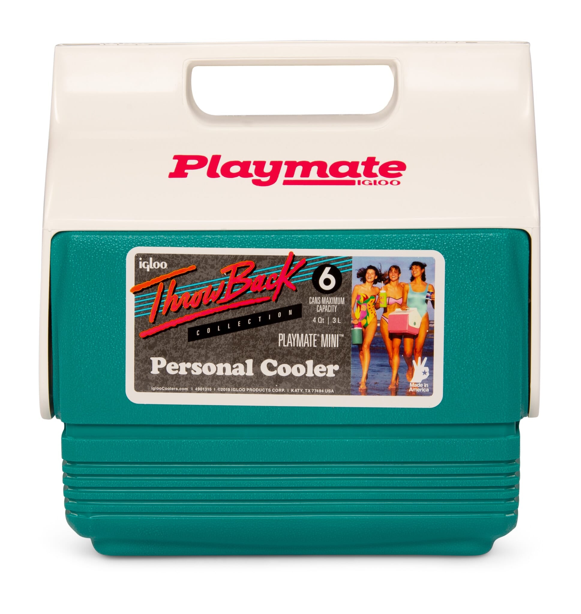 Igloo Retro Playmate Mini 4Qt Hard Cooler - Jade