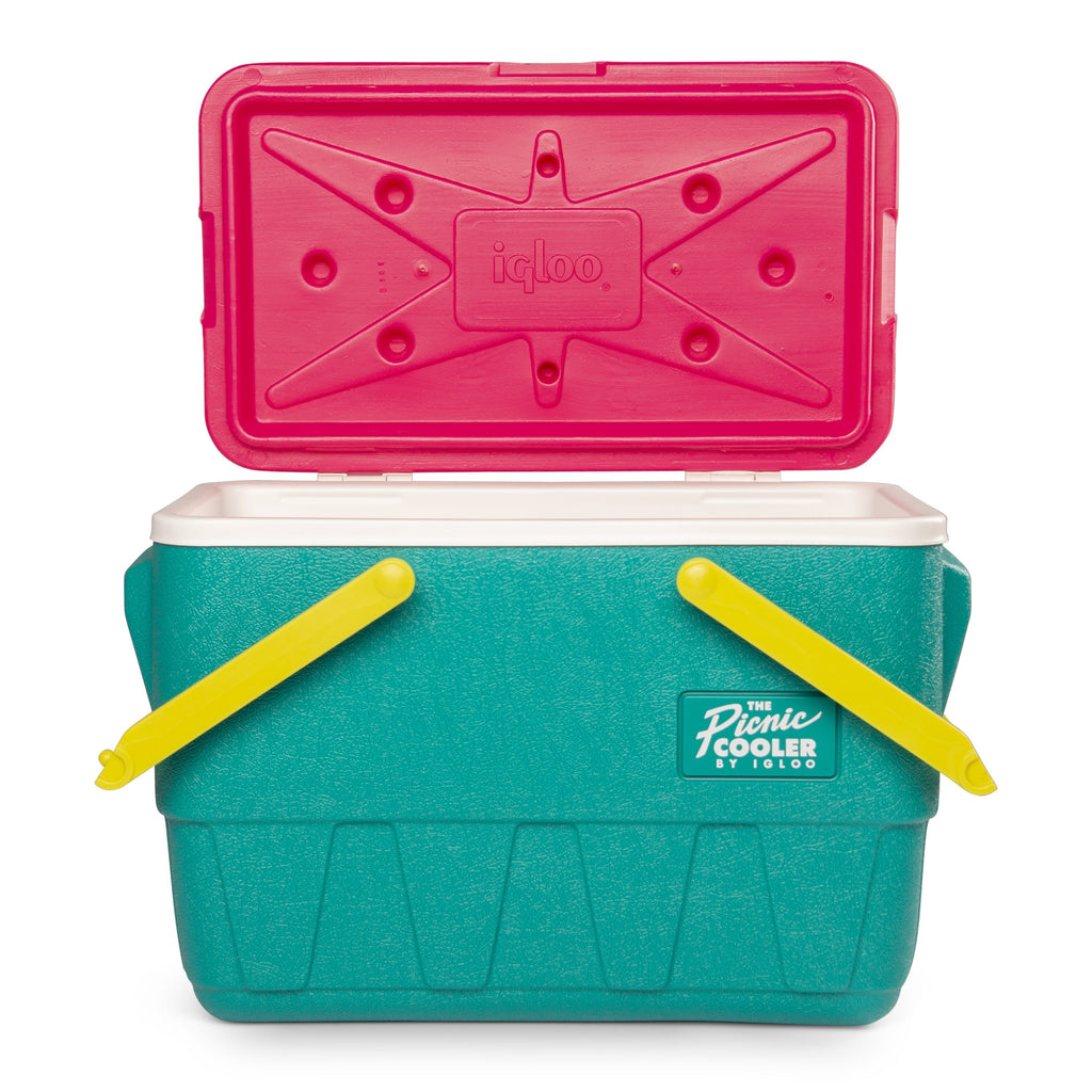 Igloo Retro Jade 25Qt Hard Cooler - Dark Jade
