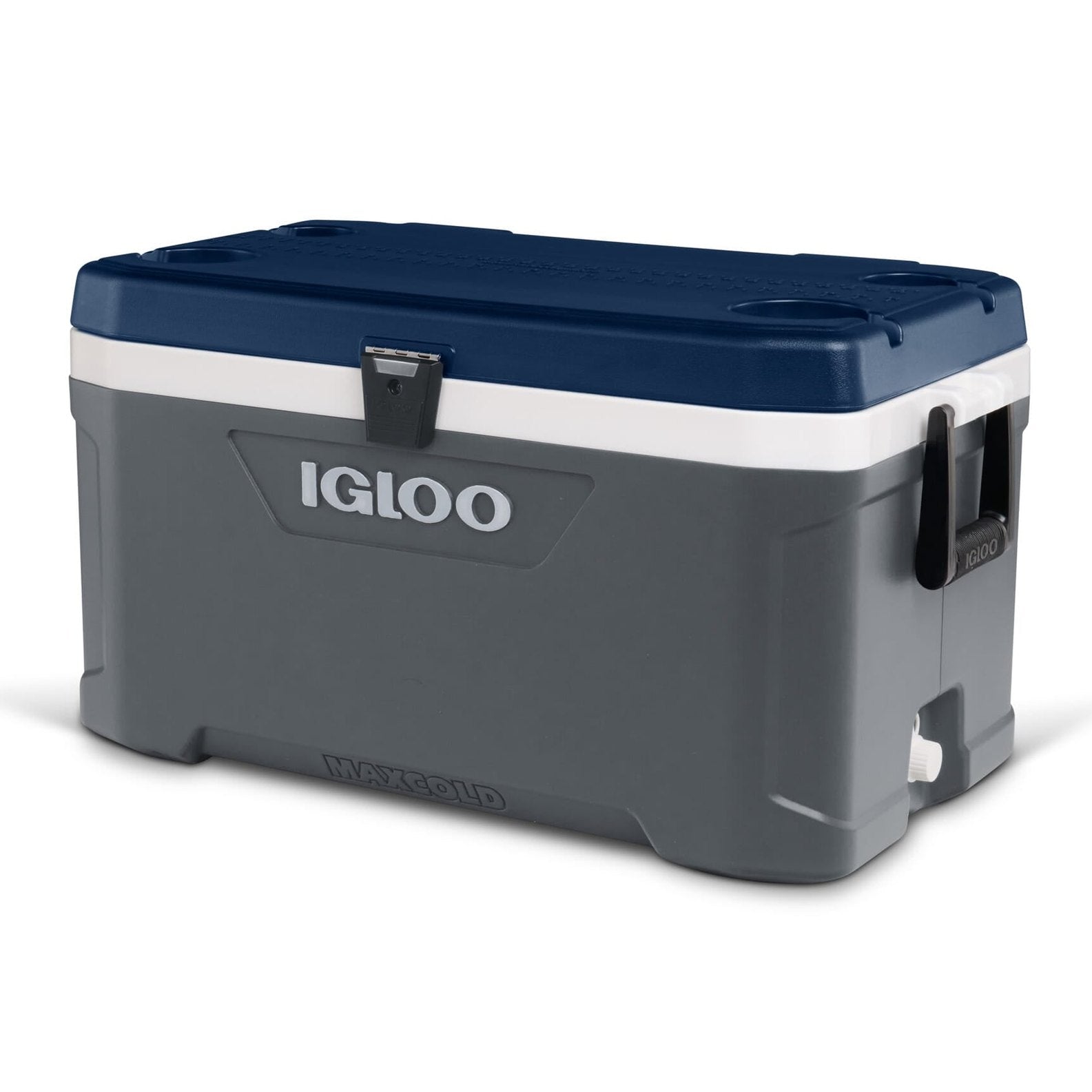 Igloo MaxCold Latitude 70Qt Hard Cooler - Carbonite/Aegean Sea