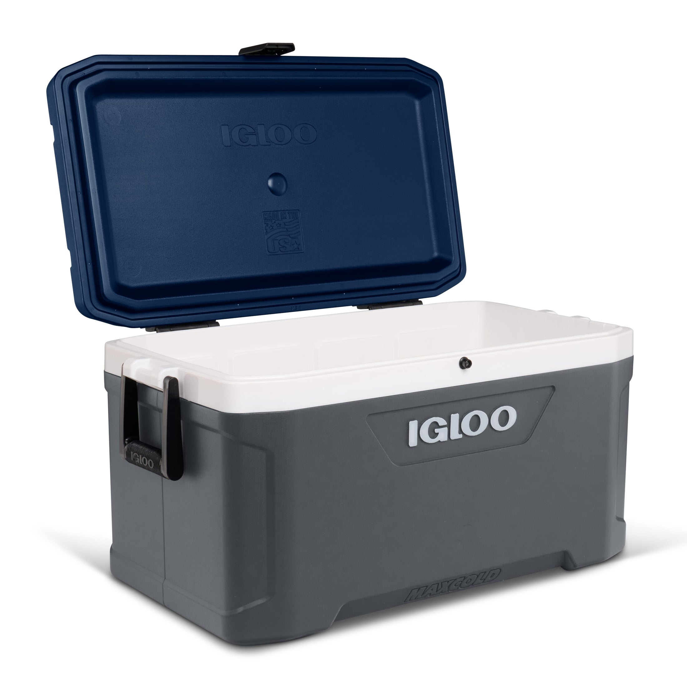 Igloo MaxCold Latitude 70Qt Hard Cooler - Carbonite/Aegean Sea