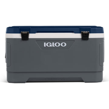 Igloo MaxCold Latitude 100Qt Hard Cooler - Carbonite/Aegean Sea