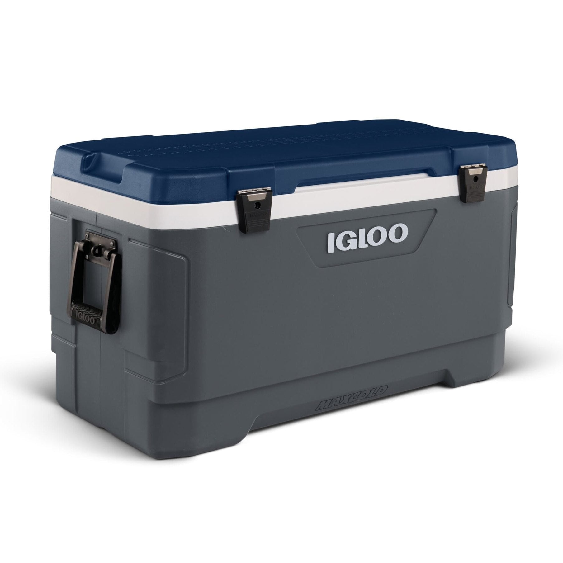 Igloo MaxCold Latitude 100Qt Hard Cooler - Carbonite/Aegean Sea
