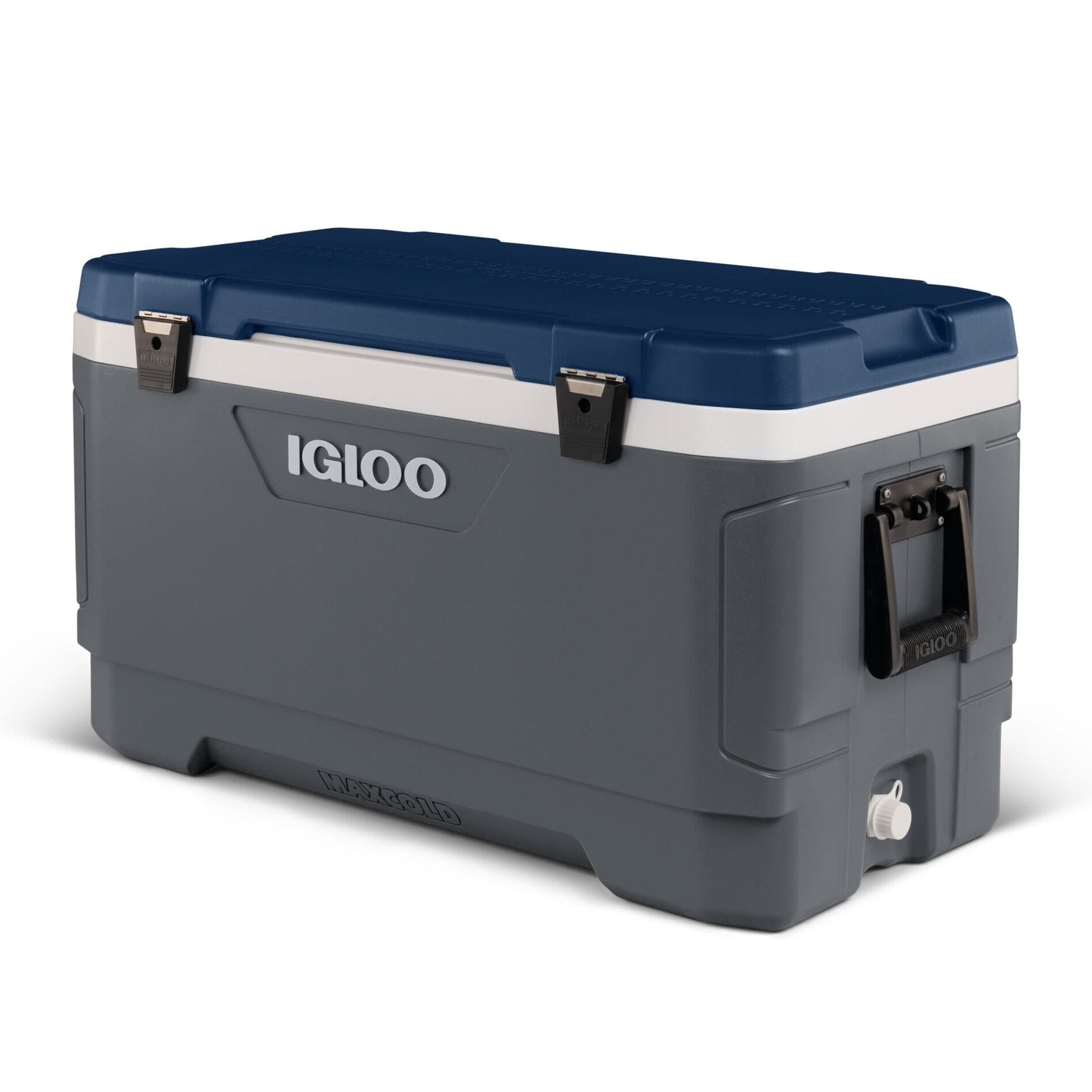 Igloo MaxCold Latitude 100Qt Hard Cooler - Carbonite/Aegean Sea