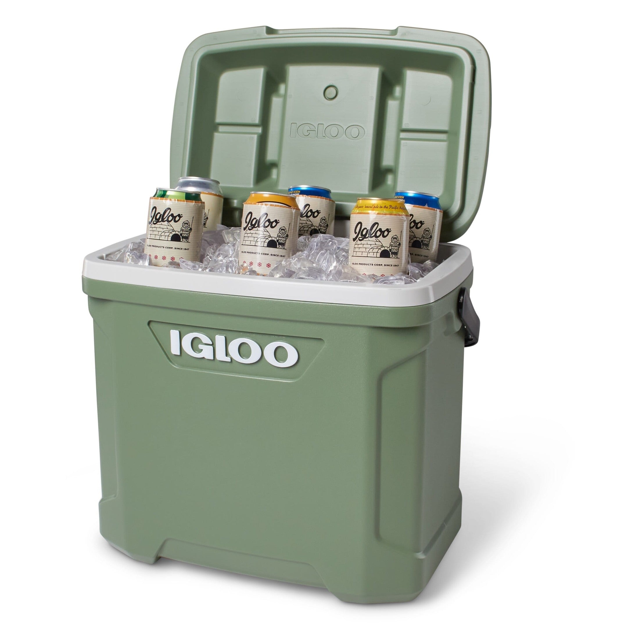 Igloo-ecocool Latitude 30 Qt Cooler Box - Vintage Green
