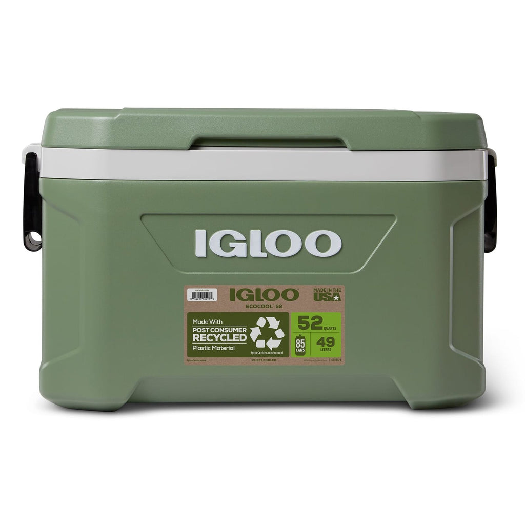 Igloo EcoCool Latitude 52Qt Hard Cooler - Vintage Green