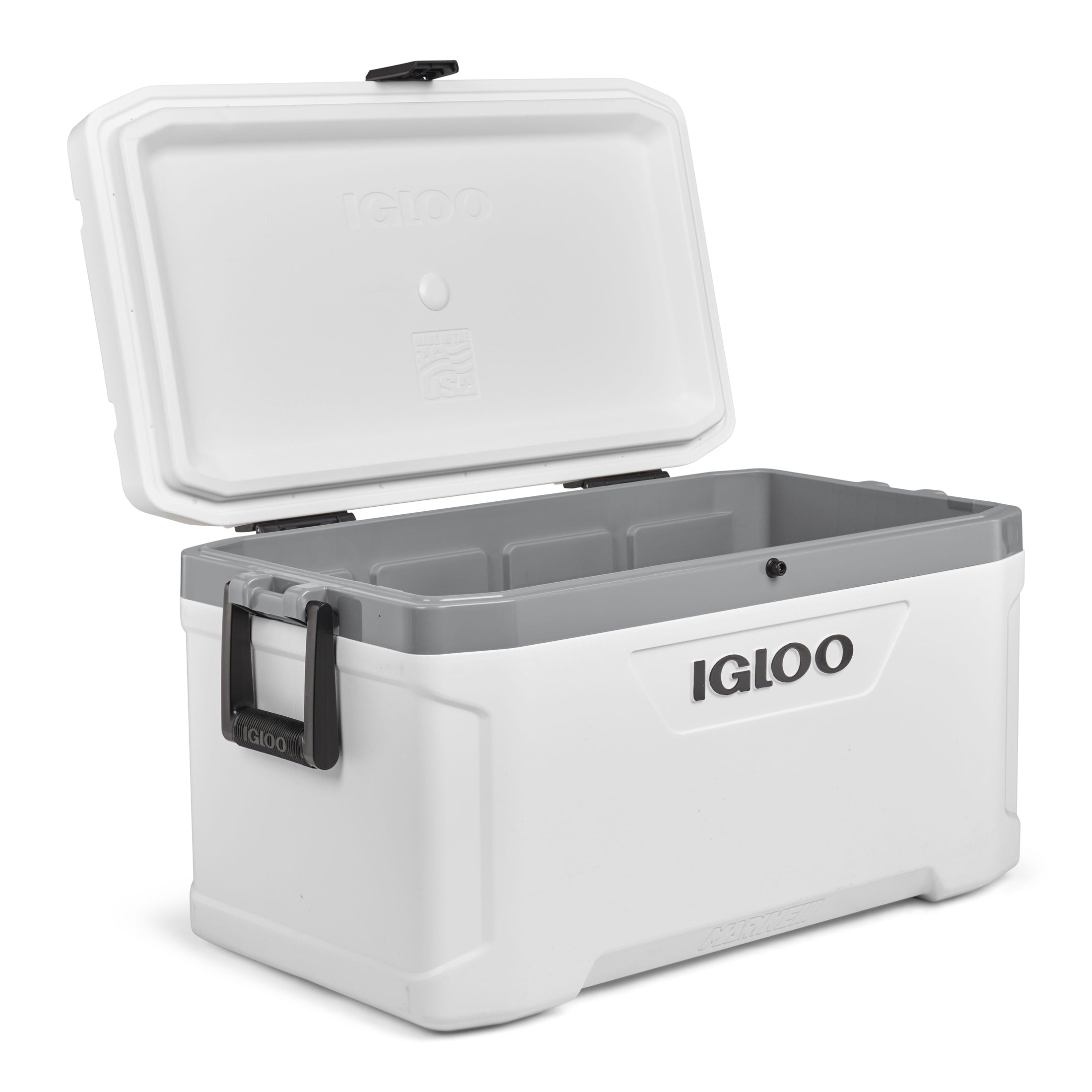 Igloo-latitude Marine Ultra 70 Cooler Box - White / Moonscape Gray