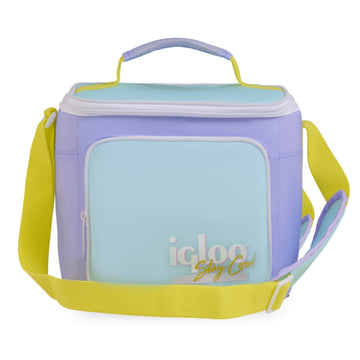 Igloo Retro Square Lunch Bag - Lilac