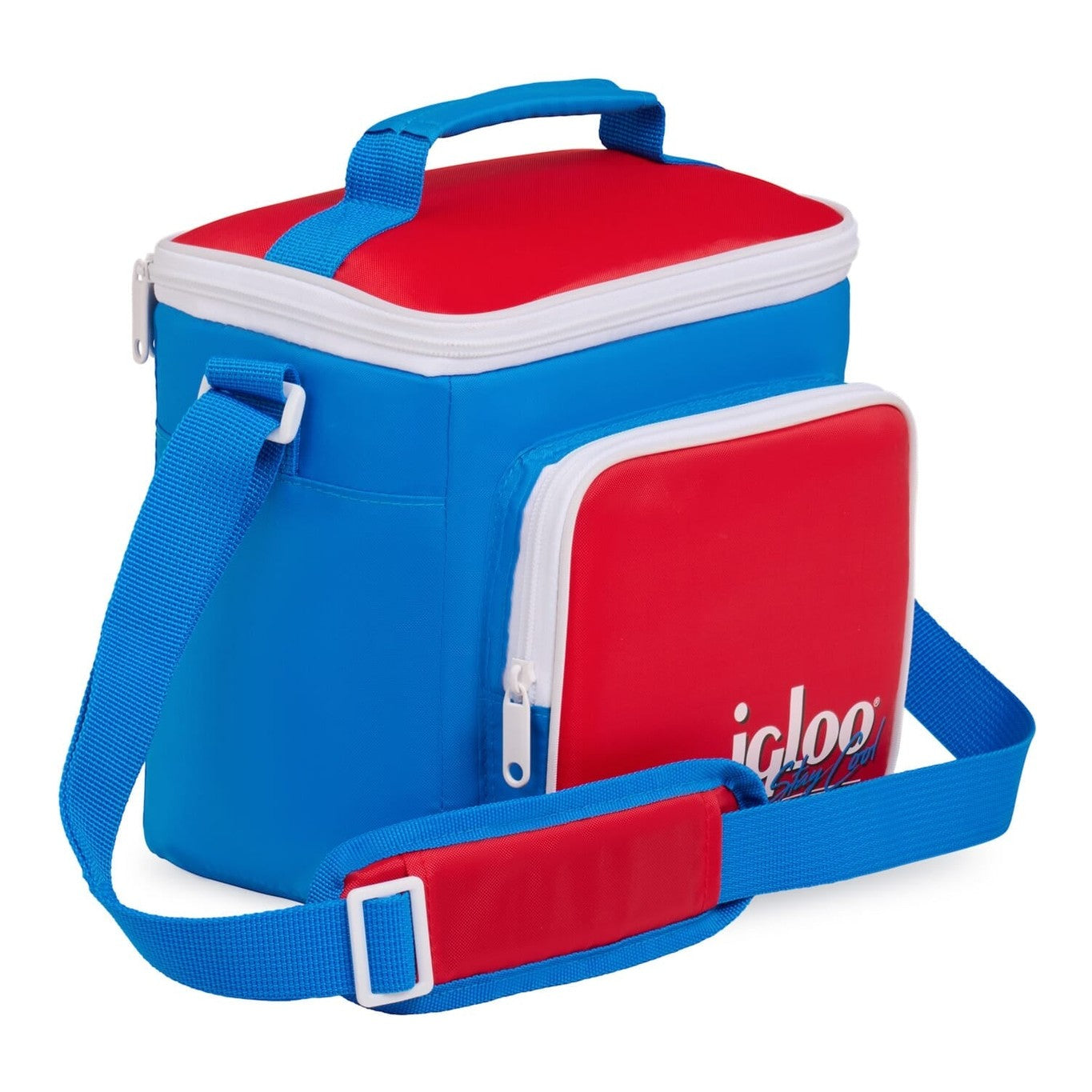 Igloo Retro Square Lunch Bag - Red Star