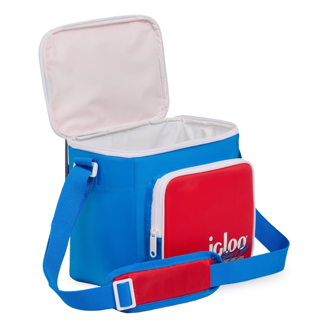 Igloo Retro Square Lunch Bag - Red Star