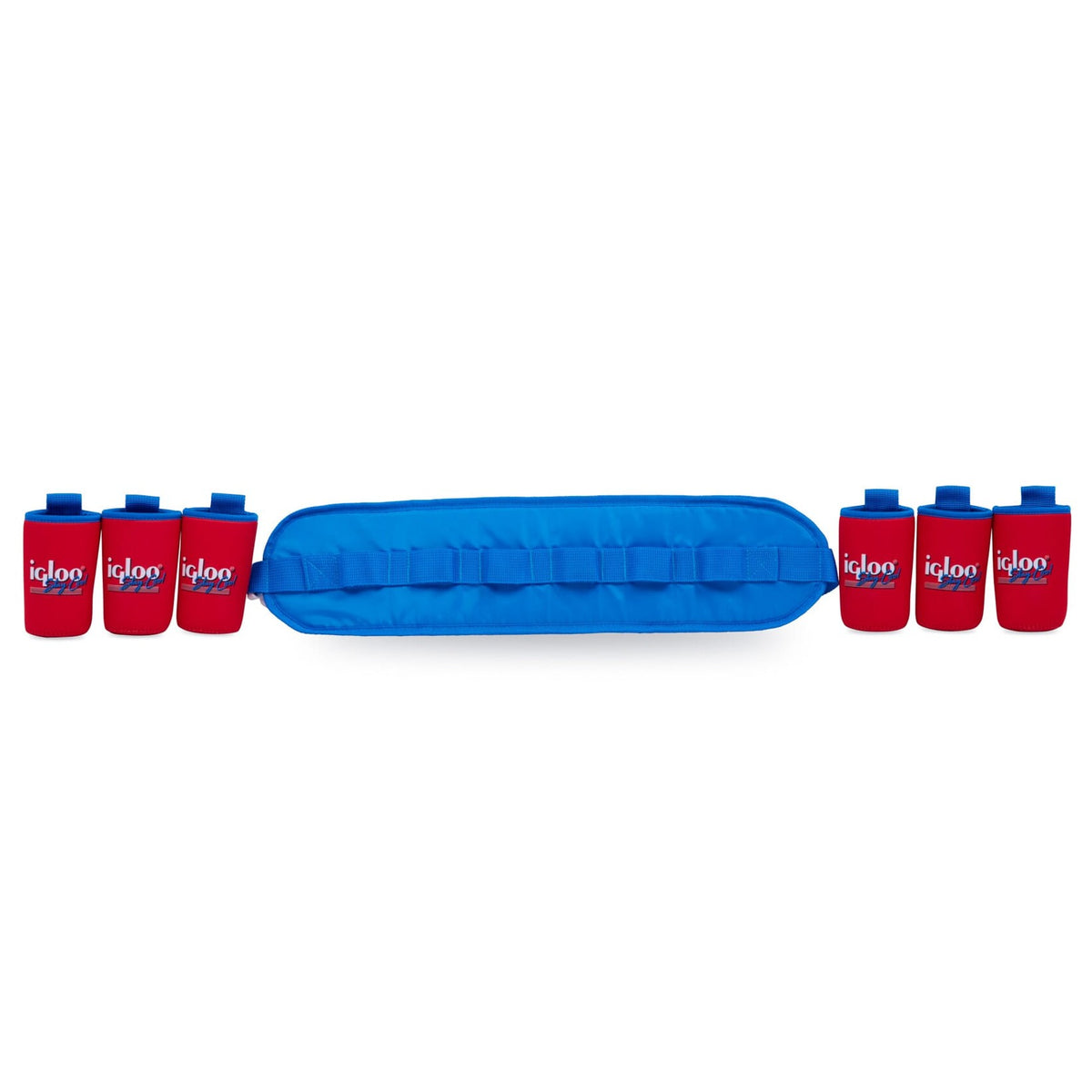 Igloo Retro Beerdolier Soft Cooler Bag - Slate Blue/Red Star
