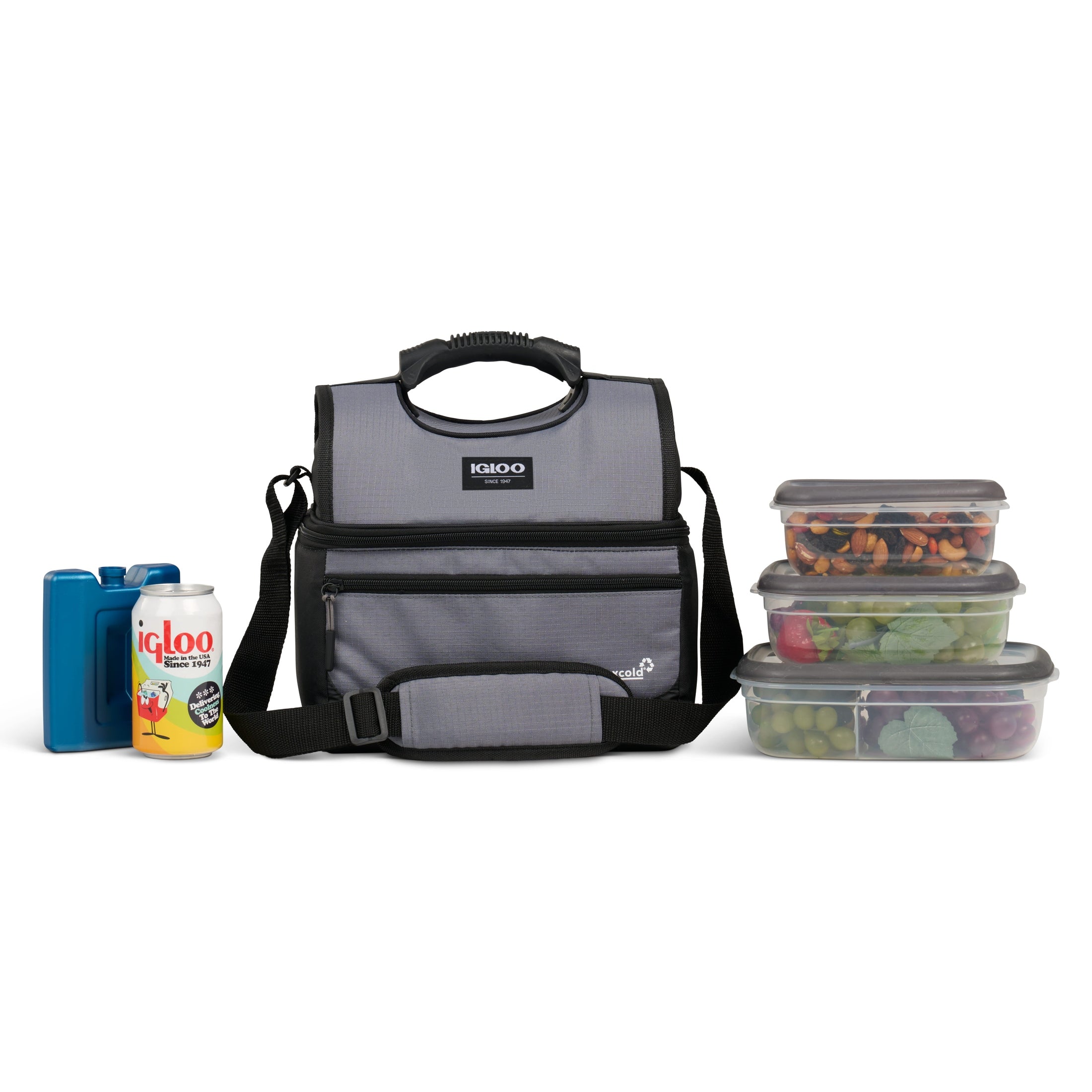 Igloo Gripper 16 Latitude Soft Cooler Bag - Carbonite