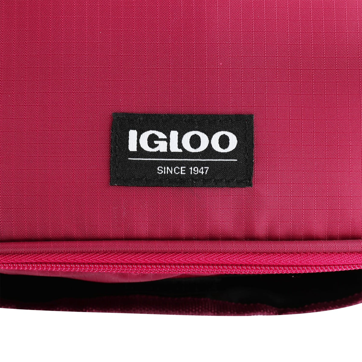 Igloo Collapse & Cool 6 Soft Cooler Bag - Zinfandel/Scooter