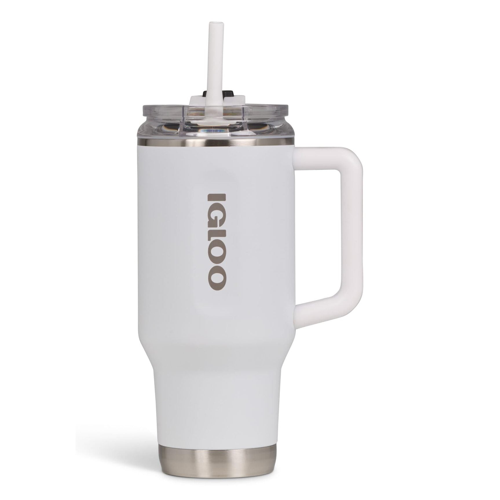 Igloo 32oz Stainless Steel Travel Mug - White