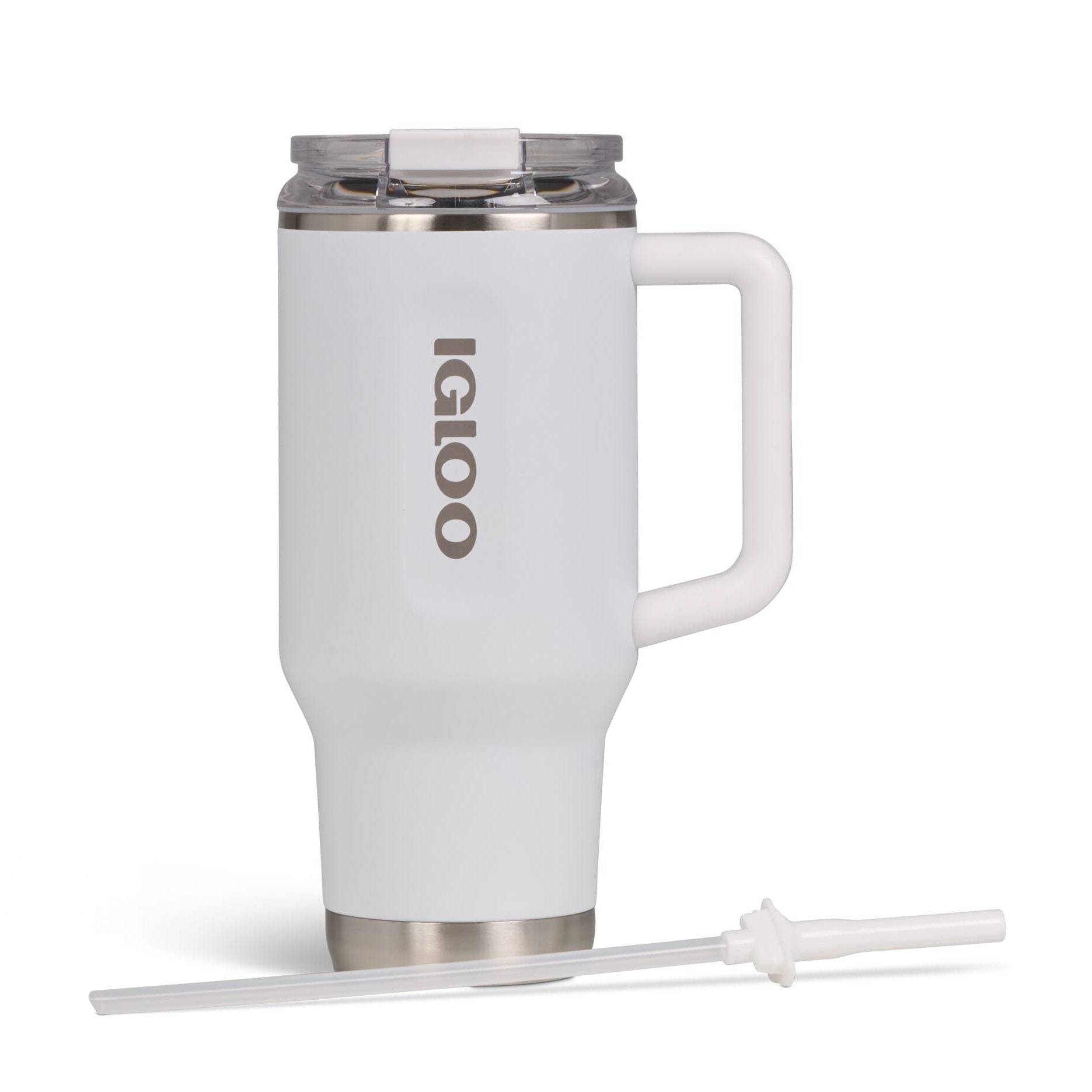 Igloo 32oz Stainless Steel Travel Mug - White