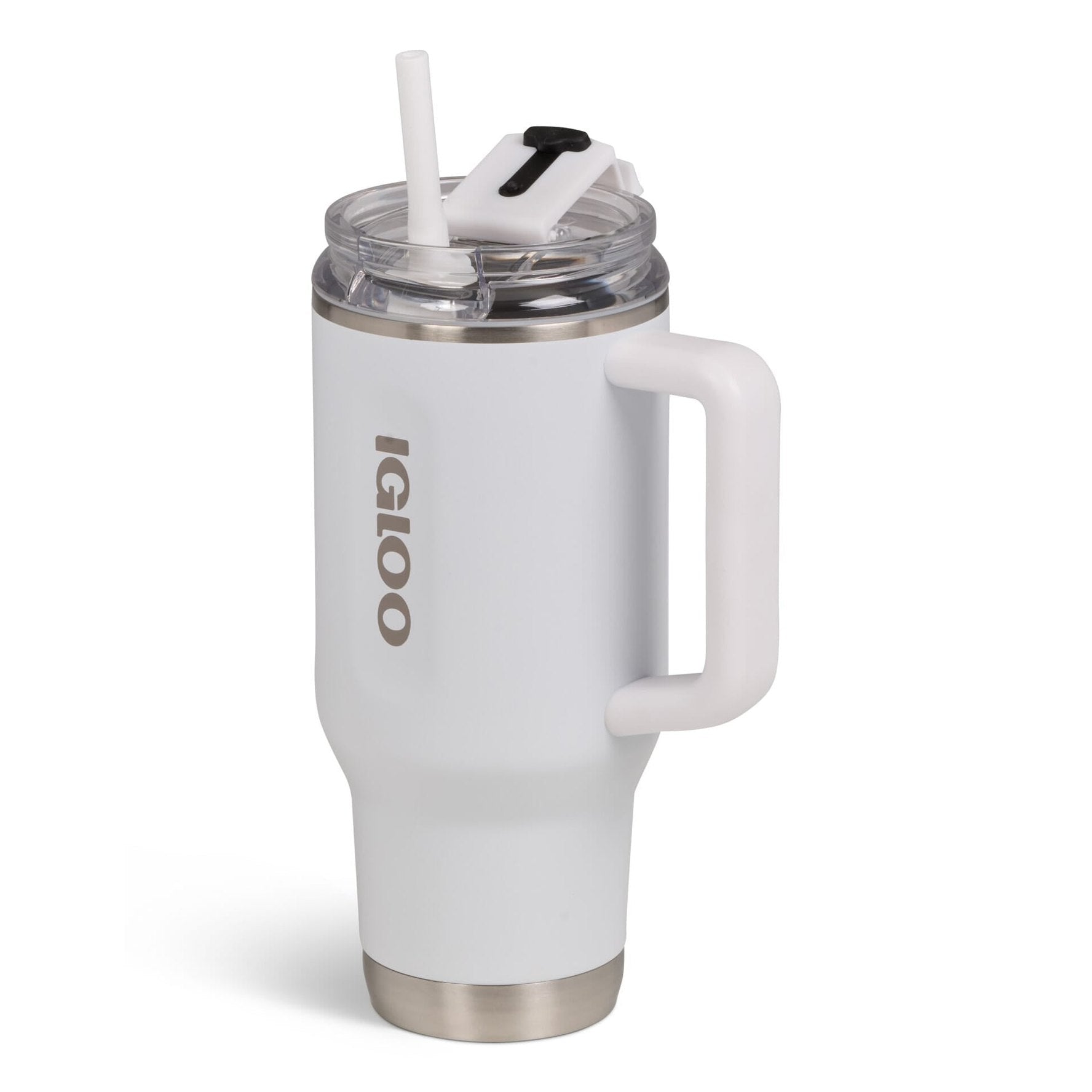 Igloo 32oz Stainless Steel Travel Mug - White
