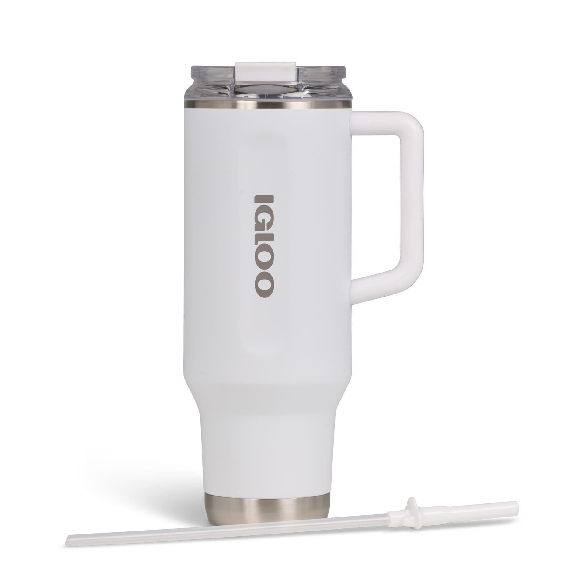 Igloo 40oz Stainless Steel Travel Mug - White