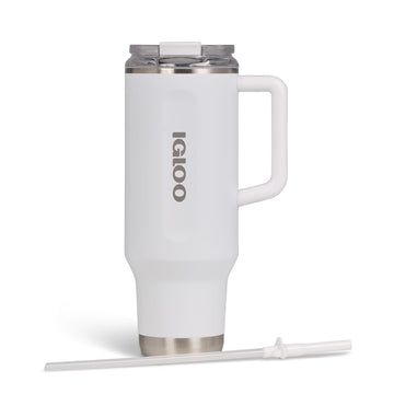 Igloo 40oz Stainless Steel Travel Mug - White