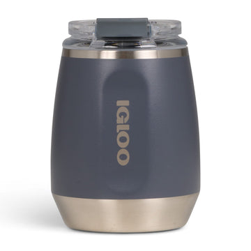 Igloo 10oz Stainless Steel Wine Tumbler - Carbonite