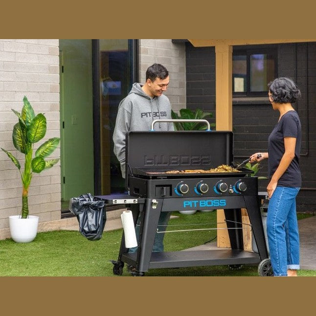 Pitboss - Ultimate Plancha:  4 Burner with Cart