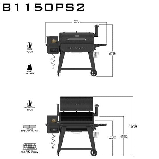 Pitboss - PRO 1150 Wifi