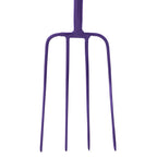 Red Gorilla 4-Prong Manure Fork 48" Straight Handle - Purple