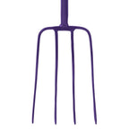 Red Gorilla 4-Prong Manure Fork with T-Handle - Purple