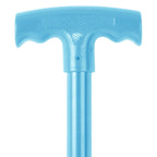 Red Gorilla 4-Prong Manure Fork with T-Handle - Sky Blue