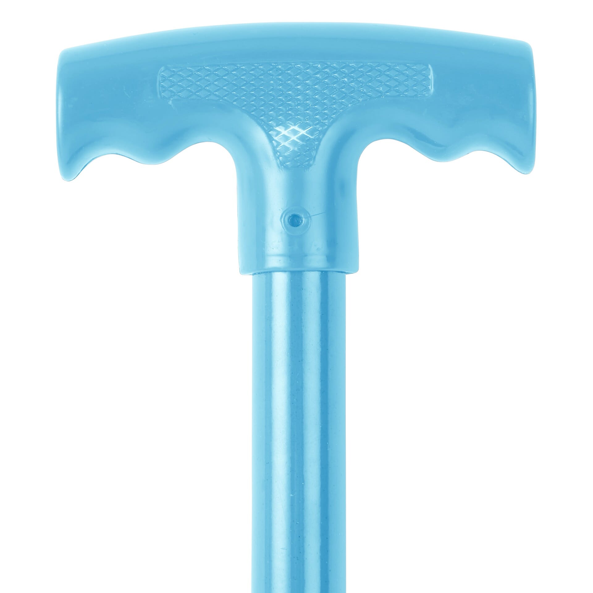 Red Gorilla 4-Prong Manure Fork with T-Handle - Sky Blue