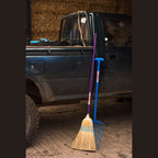 Red Gorilla 6-Prong Manure Fork with T-Handle - Blue