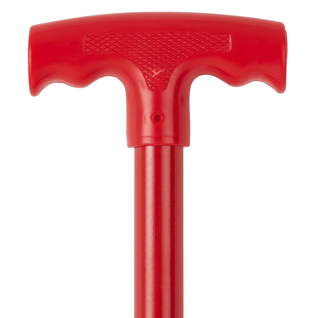 Red Gorilla 6-Prong Manure Fork with T-Handle - Red